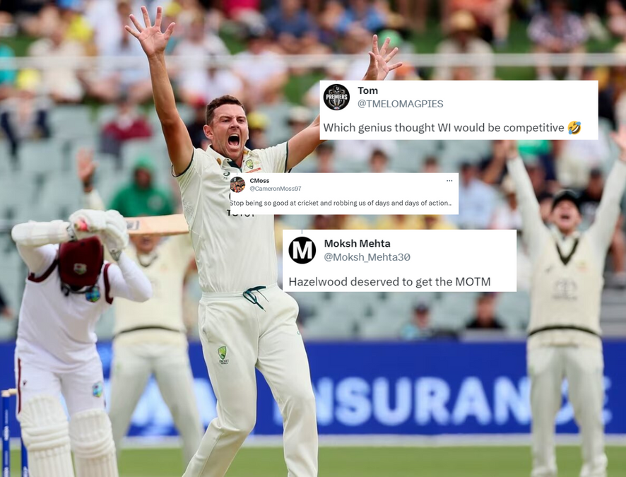 'What A Way To Kick Off' - Fans React As Australia Thrash West Indies ...