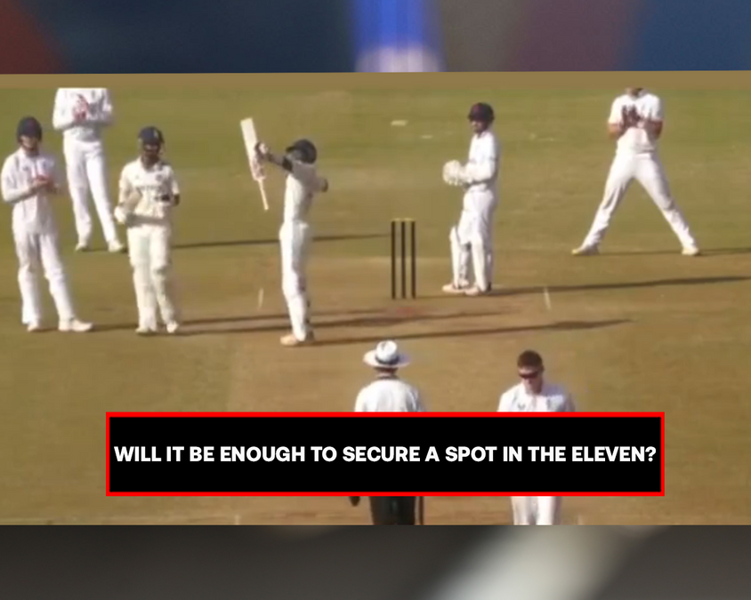 WATCH: KS Bharat's Lord Rama celebration after scoring first class