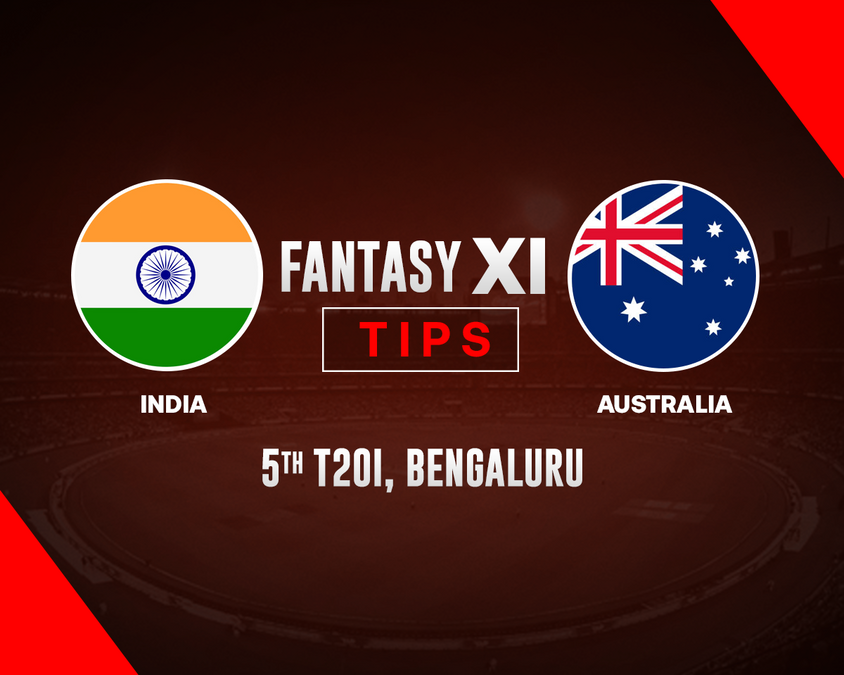 Ind Vs Aus Dream11 Prediction For Australia Tour Of India 2023 5th T20i