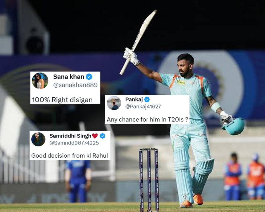 'Bohot hi sahi decision hai' Fans react to KL Rahul batting in middle