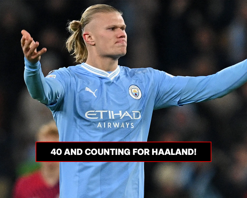 Erling Haaland hits 40 goals as Manchester City stun RB Leipzig with a