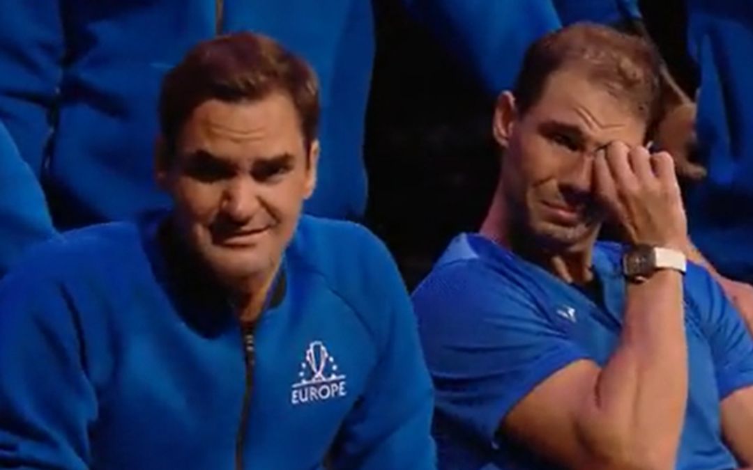 Watch Rafael Nadal In Tears After Roger Federer S Final Match As The Legend Bids Adieu To Tennis