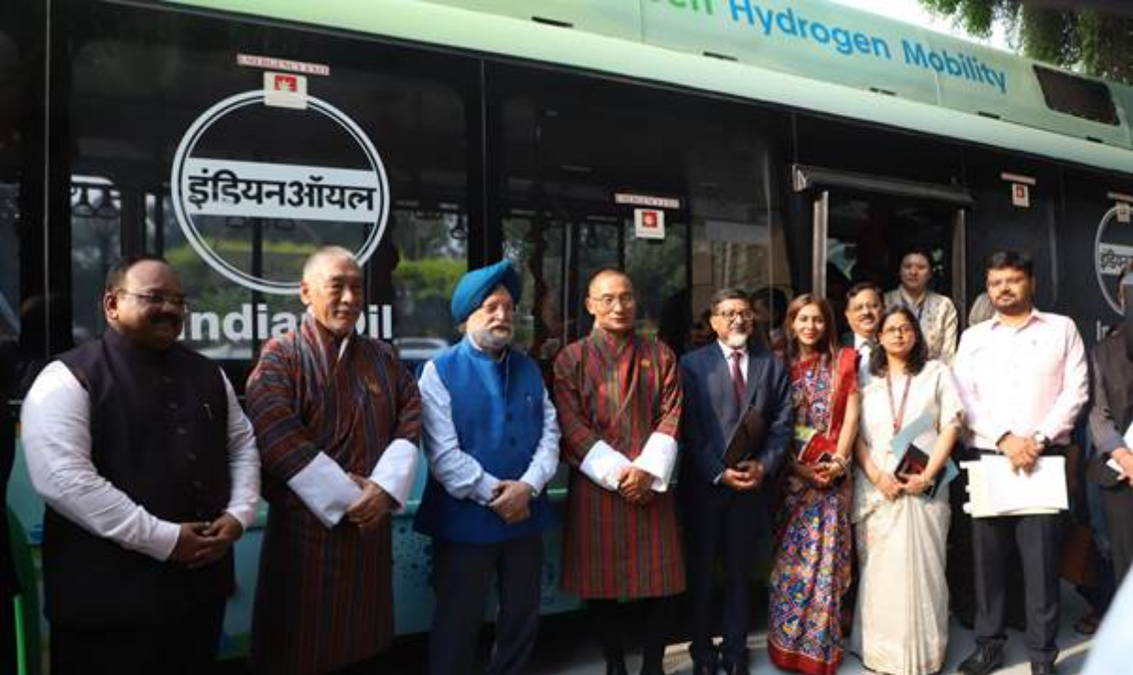 India's Pioneering Green Hydrogen Mobility Demonstrated in Collaboration with Bhutan