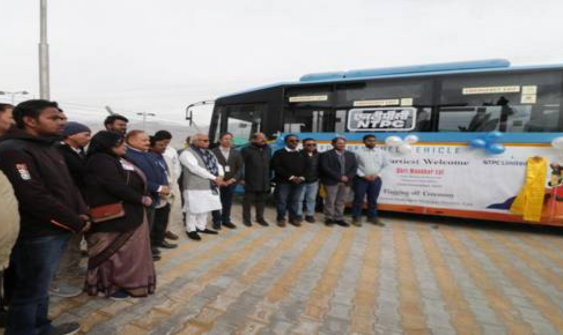 NTPC's Green Hydrogen Mobility Project at Leh: Leading the Way in Sustainable Energy Innovation