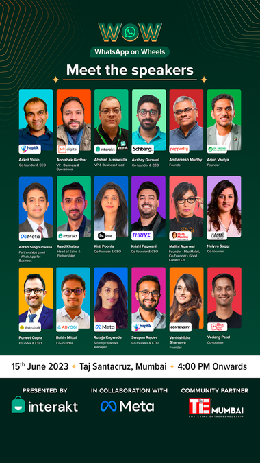 Jio Haptik's Interakt Takes "WhatsApp on Wheels" to Mumbai image.