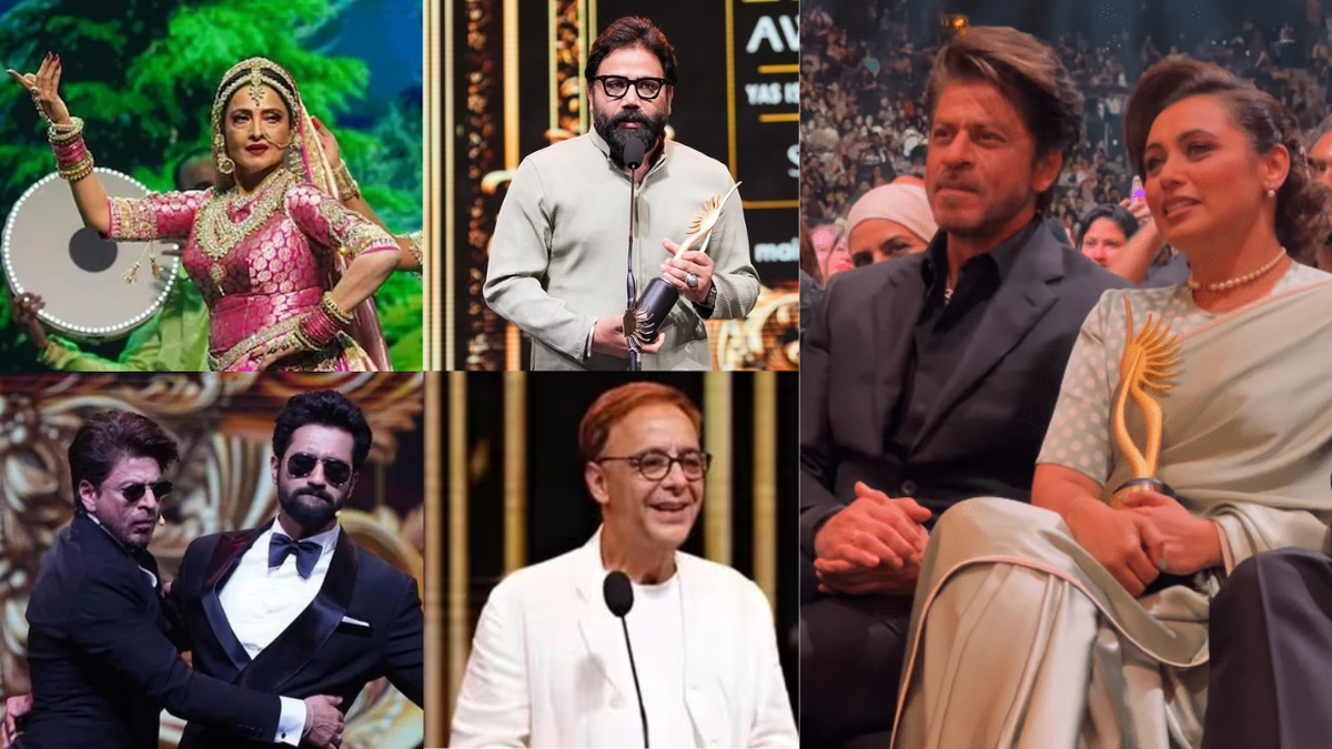 The IIFA 2024 Highlights Shah Rukh Khan and Rani Mukherjee alongwith