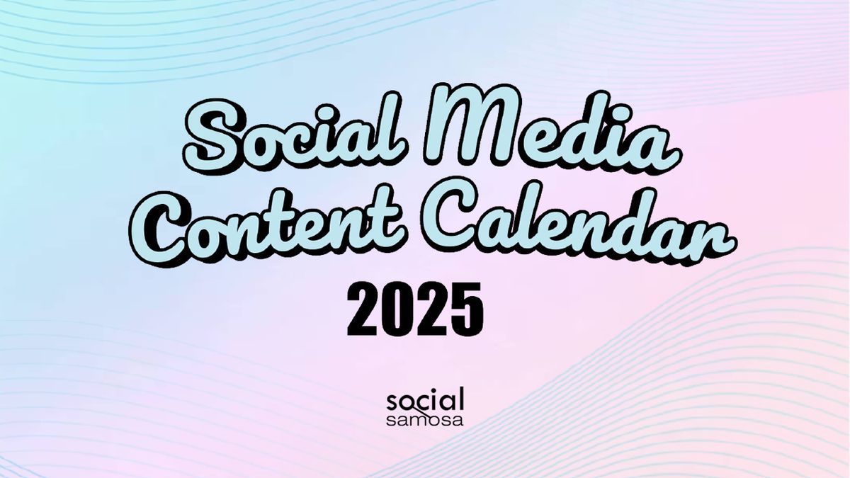 Social Samosa presents its 2025 Events Calendar