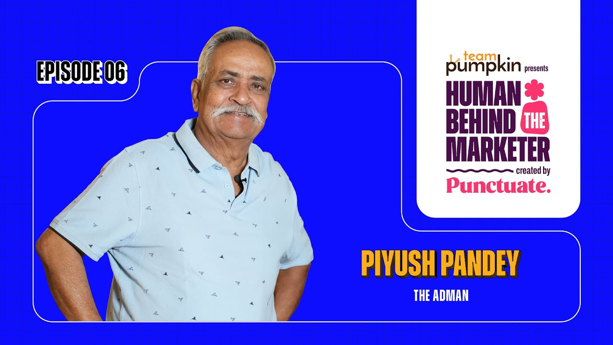 Piyush Pandey on Human Behind The Marketer