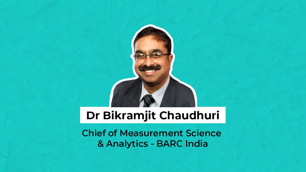 Dr Bikramjit Chaudhuri joins BARC India as Chief of Measurement Science & Analytics