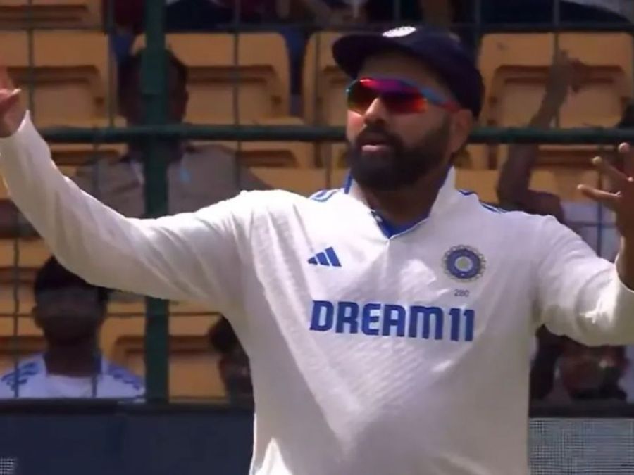 Rohit Sharma caught abusing on stump mic during Bengaluru Test vs New