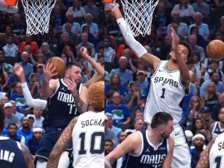 WATCH Luka Doncic's 'no look' pass during Dallas Mavericks vs San