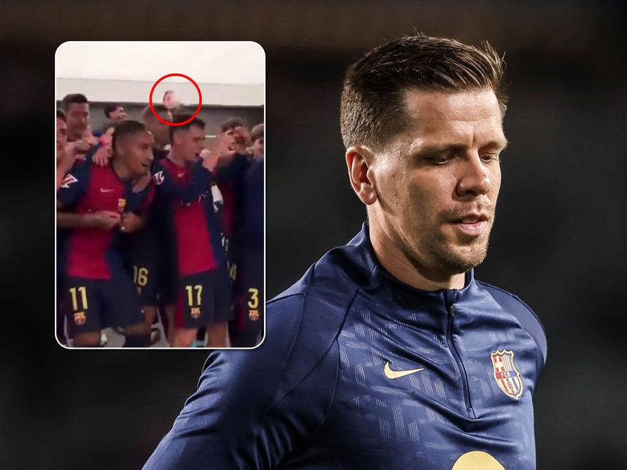 Barcelona Star Wojciech Szczesny caught 'smoking' on camera in post