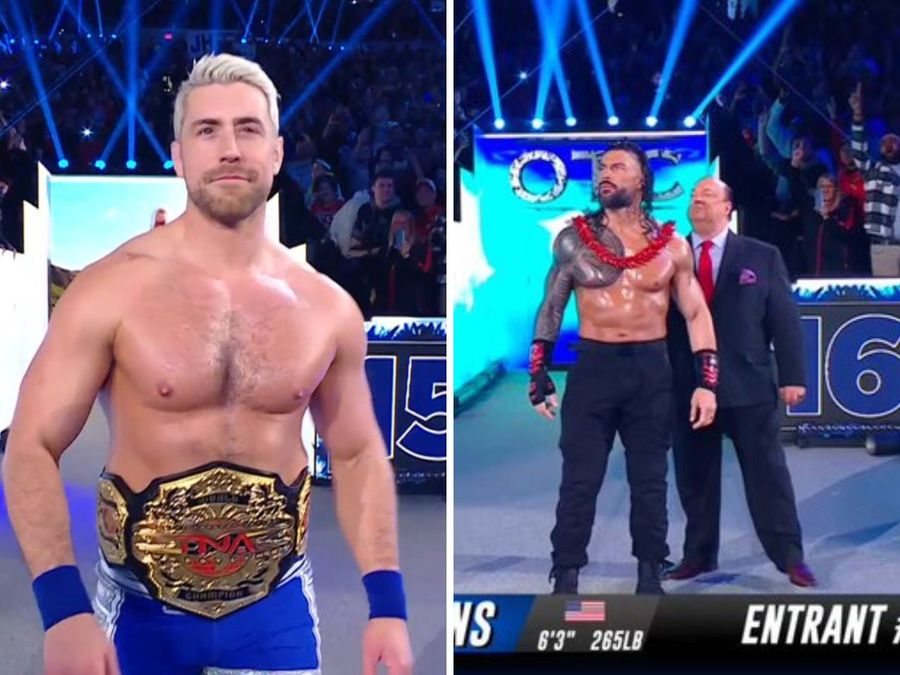 Joe Hendry enters Royal Rumble 2025, eliminated by Roman Reigns