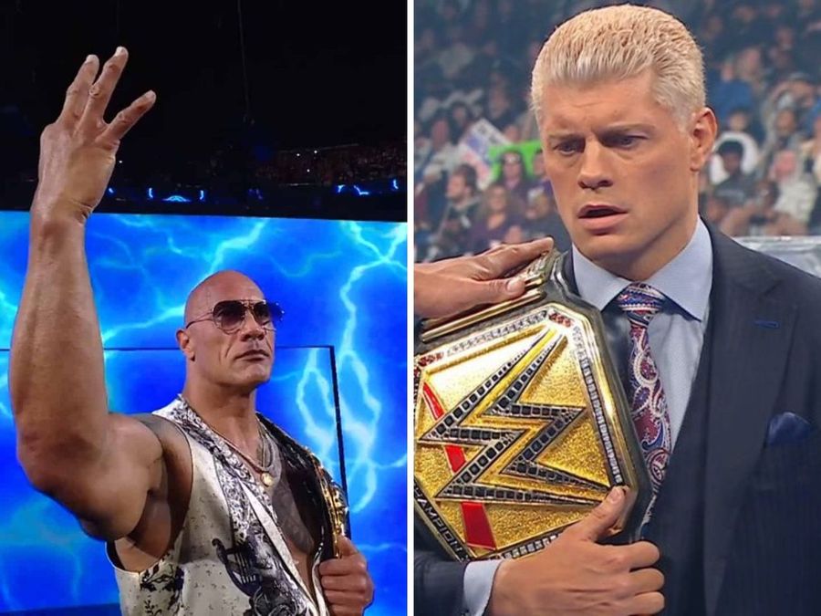 What does The Rock's 3-finger cryptic message has to do with him asking ...