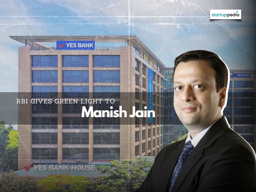 RBI Approves Manish Jain's Appointment as Executive Director at YES Bank for 3 Yrs