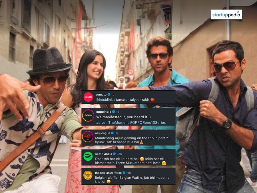 Zomato, Uber, Spotify & Others Join ZNMD Buzz on Farhan Akhtar’s Post: Sequel or Re-release?