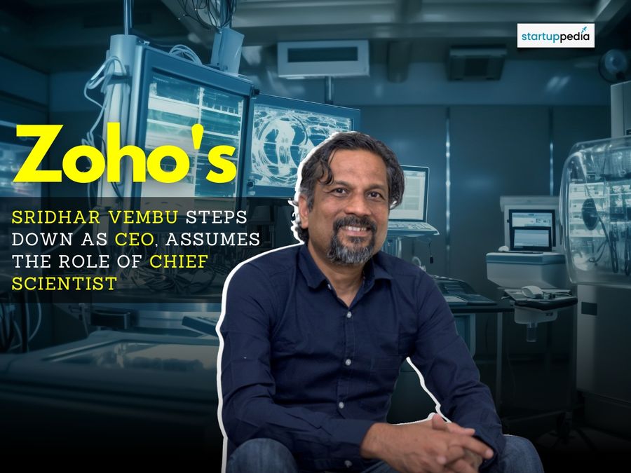 Sridhar Vembu Steps Down as CEO of Zoho Corp, Takes on Role of Chief Scientist