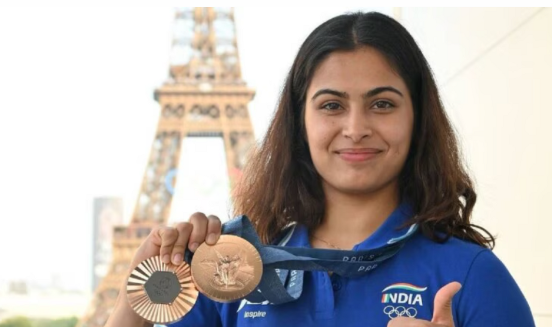 Manu Bhaker to pursue master's degree after Olympic win