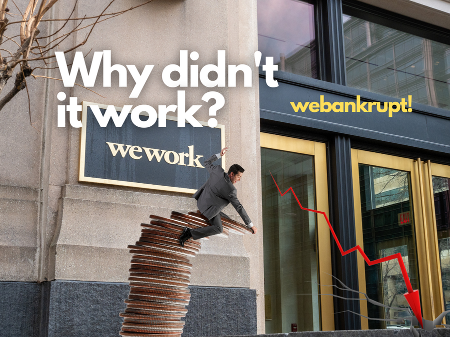 Once Most Valued Startup WeWork's Rise To Fall: The Bankruptcy Ballet