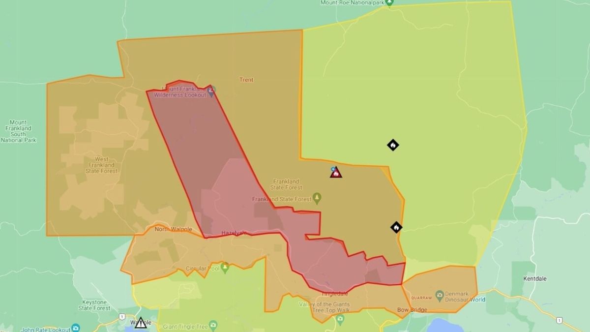 Bushfire Deliberately Lit Near Ancient Trees In Western Australia