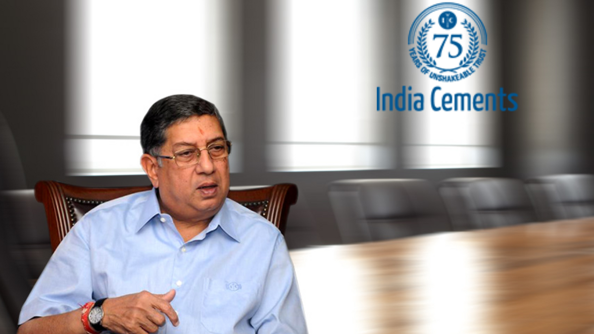 India Cements CEO N Srinivasan Resigns After Rs 7000 Cr UltraTech Deal