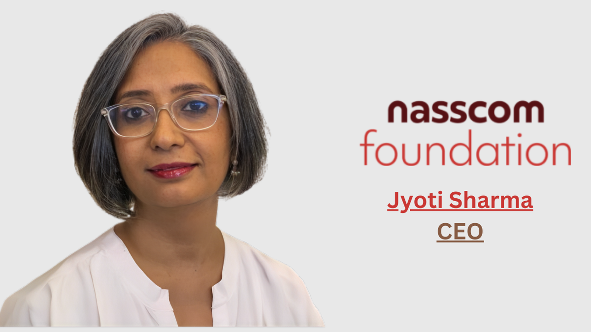 Nasscom Foundation Appoints Jyoti Sharma as New CEO