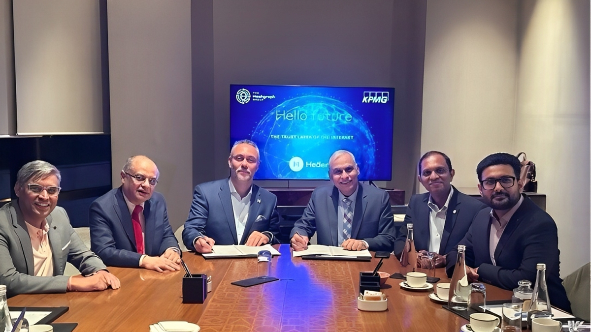 KPMG in India Collaborates With The Hashgraph Group AG to Drive Enterprise Blockchain Adoption