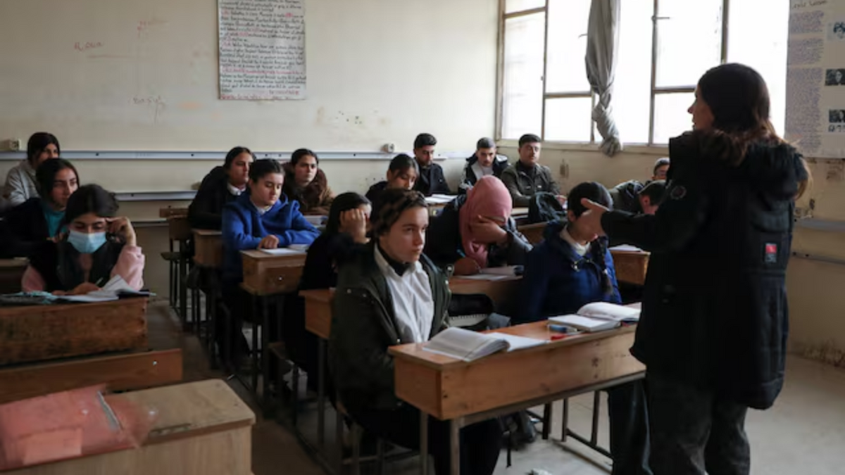 Syria's education minister defends changes in school curriculum amid criticism. Cites THIS reason