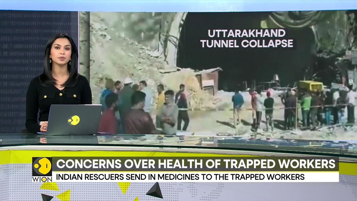 Uttarakhand tunnel collapse: 40 workers trapped for four days in road tunnel collapse in India