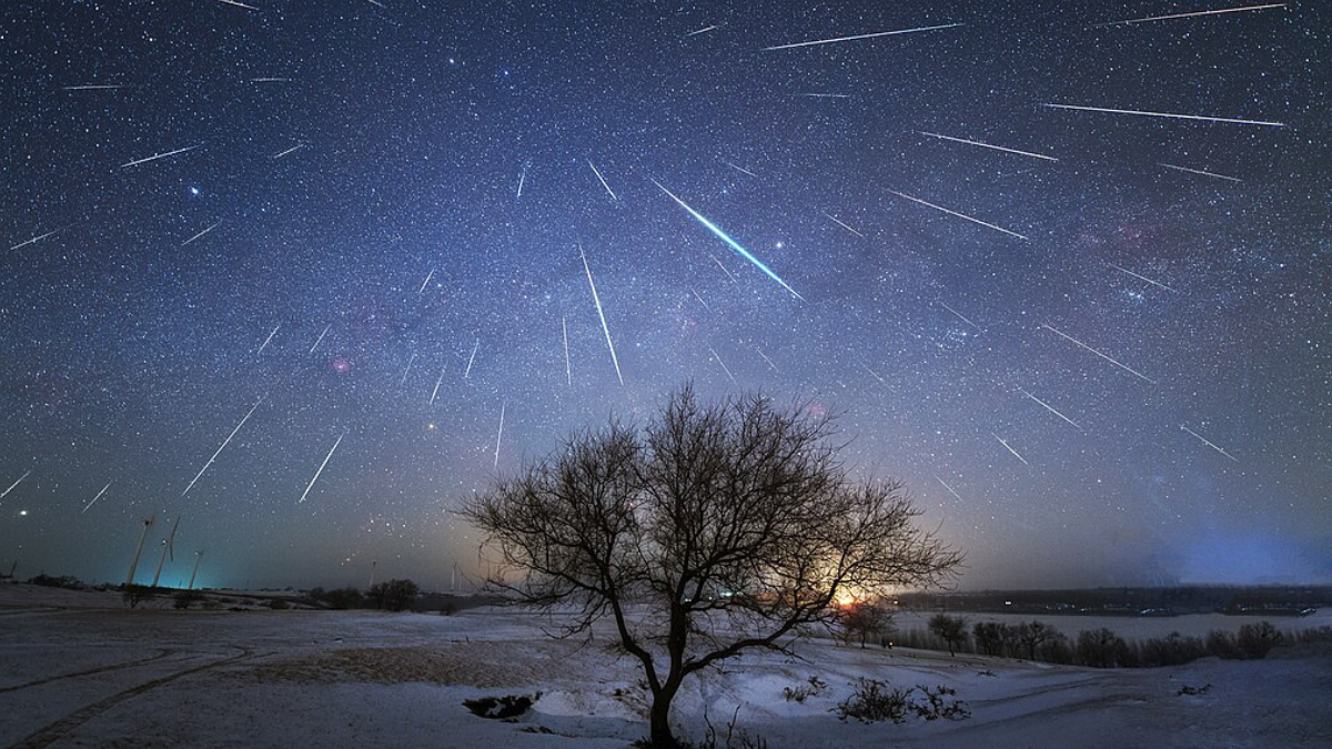 Quadrantids light up the night sky First meteor shower of 2025