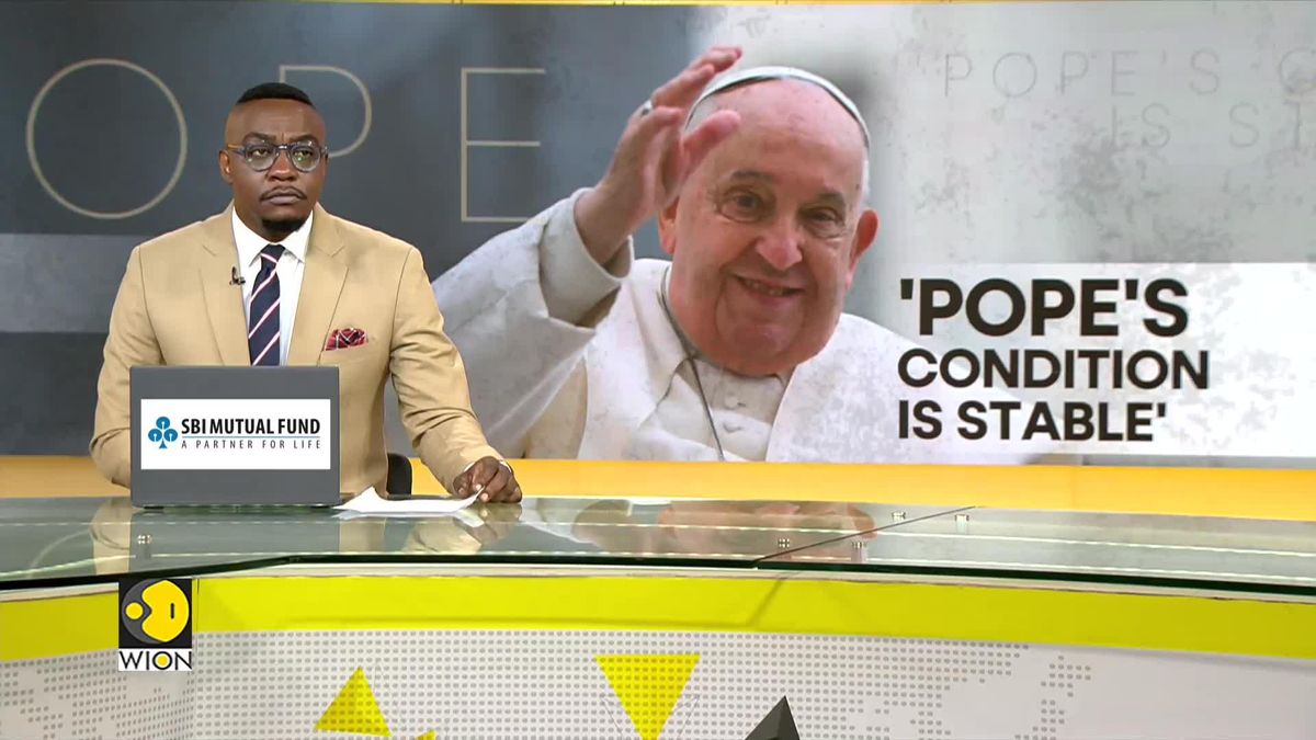 Pope Francis in 'stable' condition, no longer needs ventilation: ...