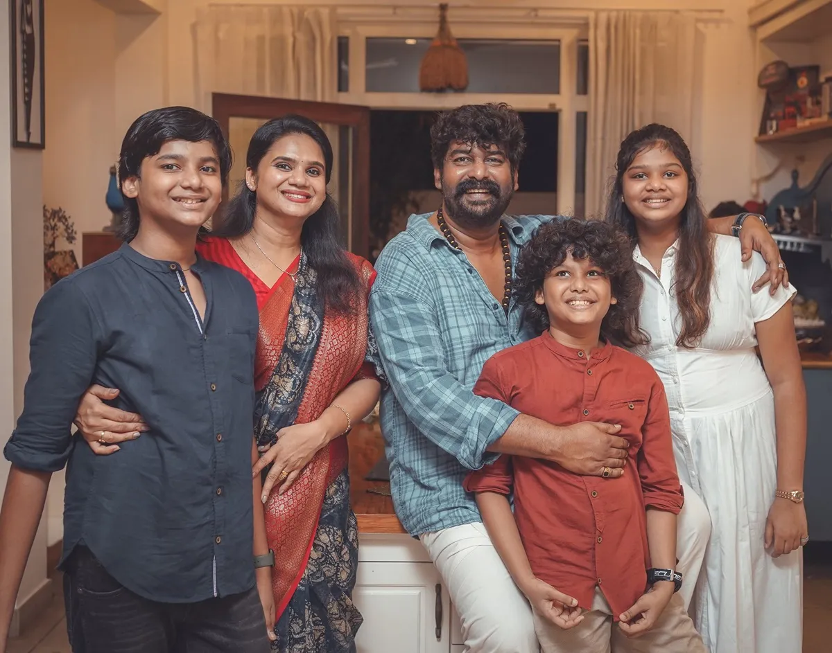 Joju George Family pic