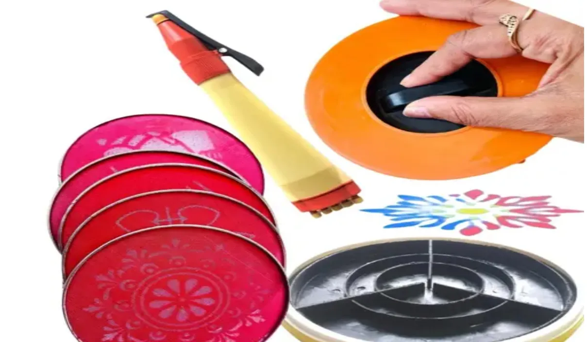 Rangoli Stamp with Pen