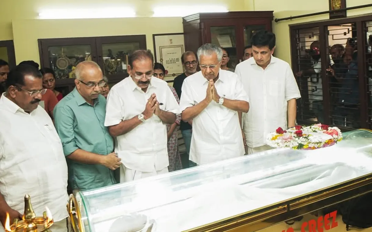 MT Vasudevan Nair Funeral