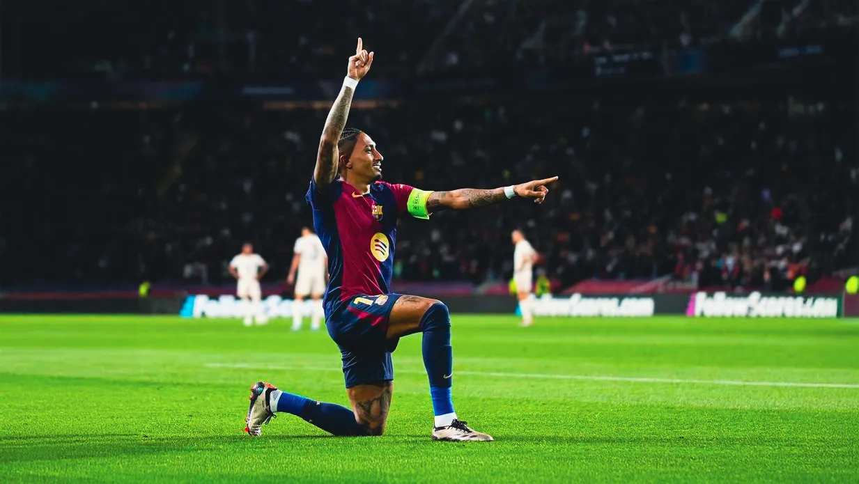 Barcelona vs Bayern Munich UEFA Champions League 2024-25 LIVE scores, News and Updates | Raphinha with an early goal | BAR 1-0 BAY - sportzpoint.com