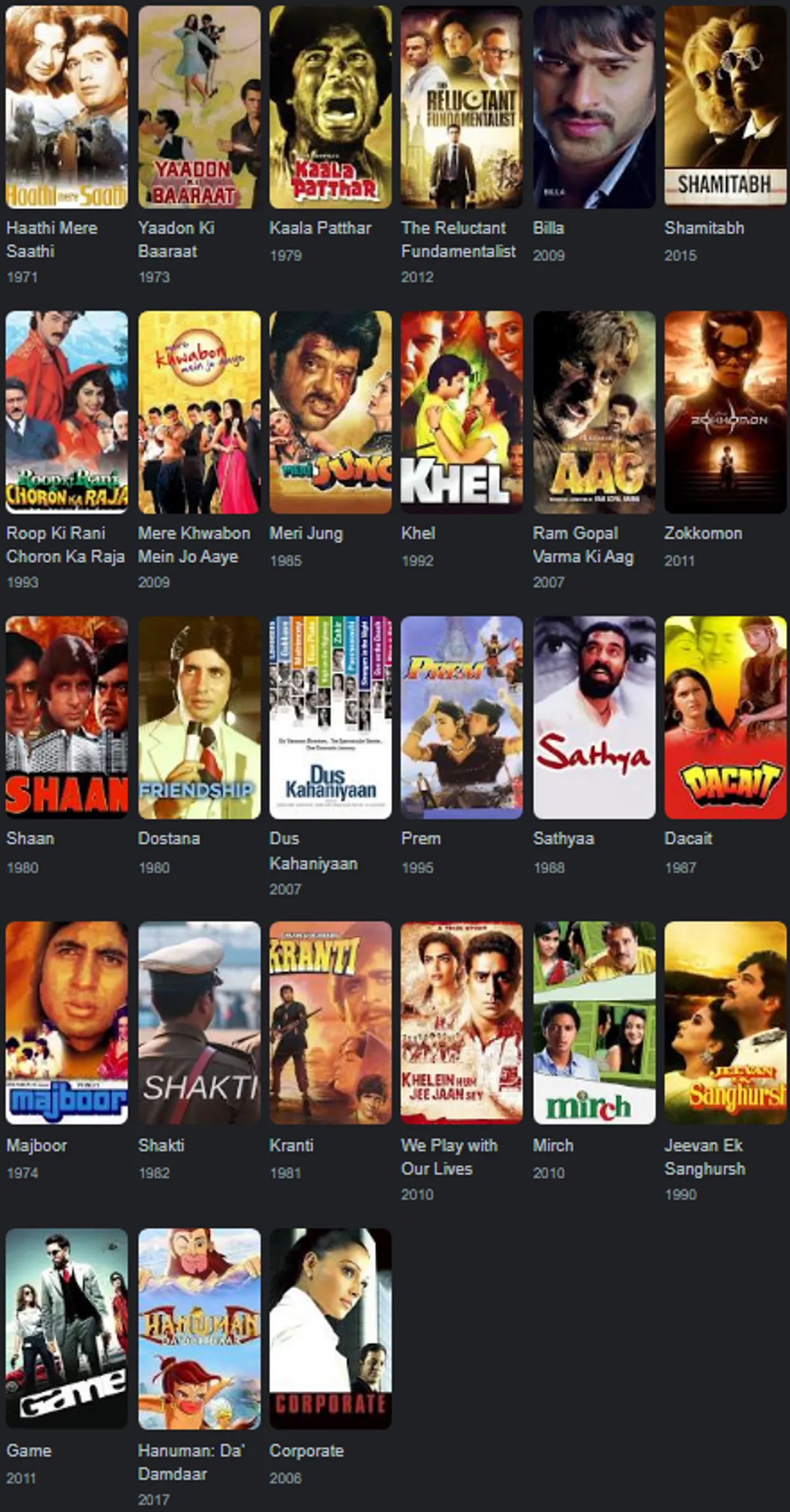 Javed Akhtar filmography