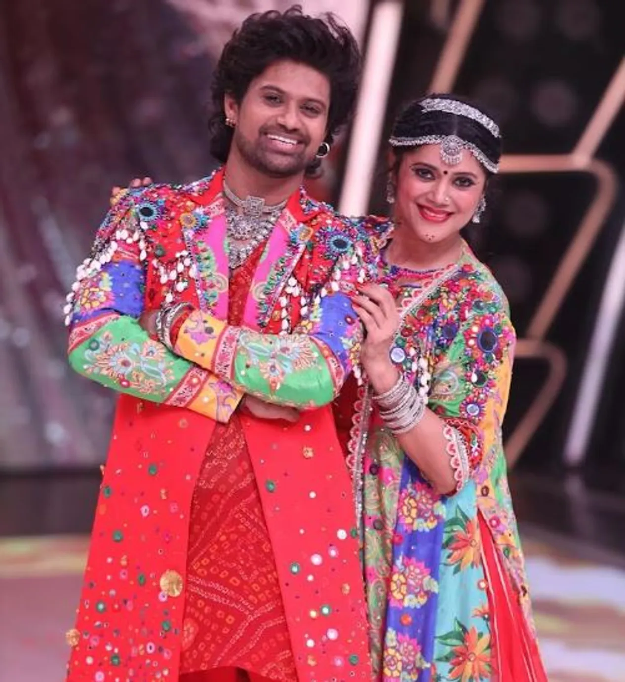 aruna Pandey with  choreographer Vivek Chachere