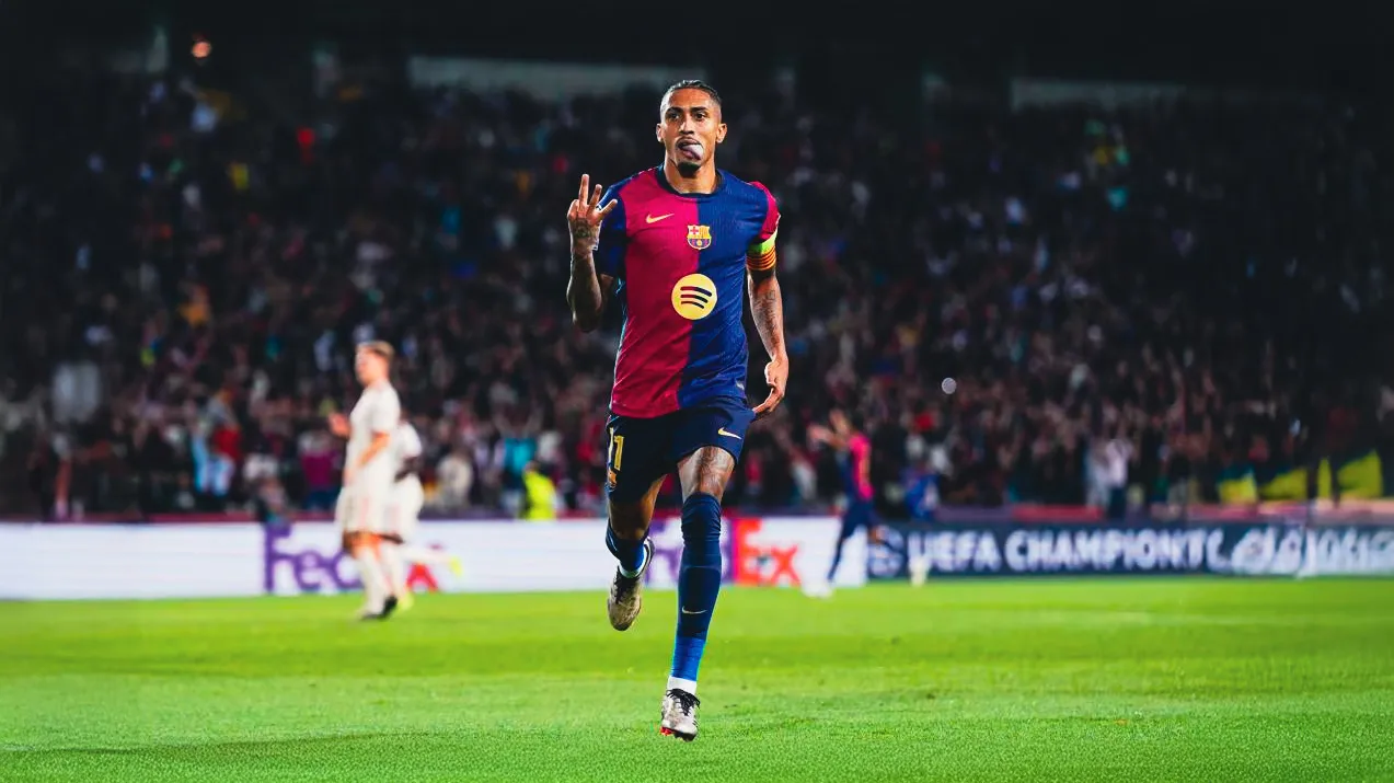 Barcelona vs Bayern Munich UEFA Champions League 2024-25 LIVE scores, News and Updates | Raphinha scores a hat-trick | BAR 4-1 BAY - sportzpoint.com
