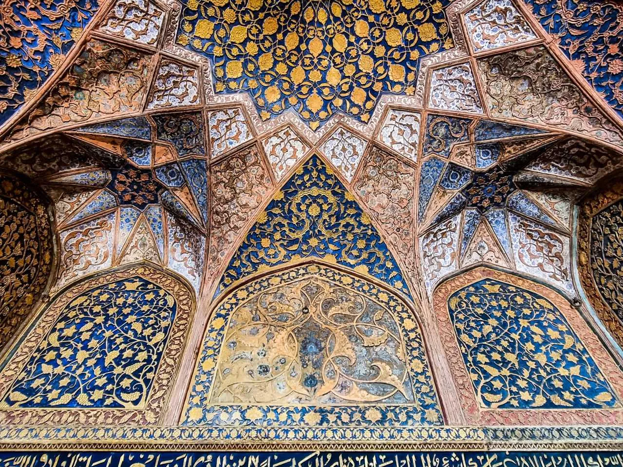 Taj Mahal Interior Stone work