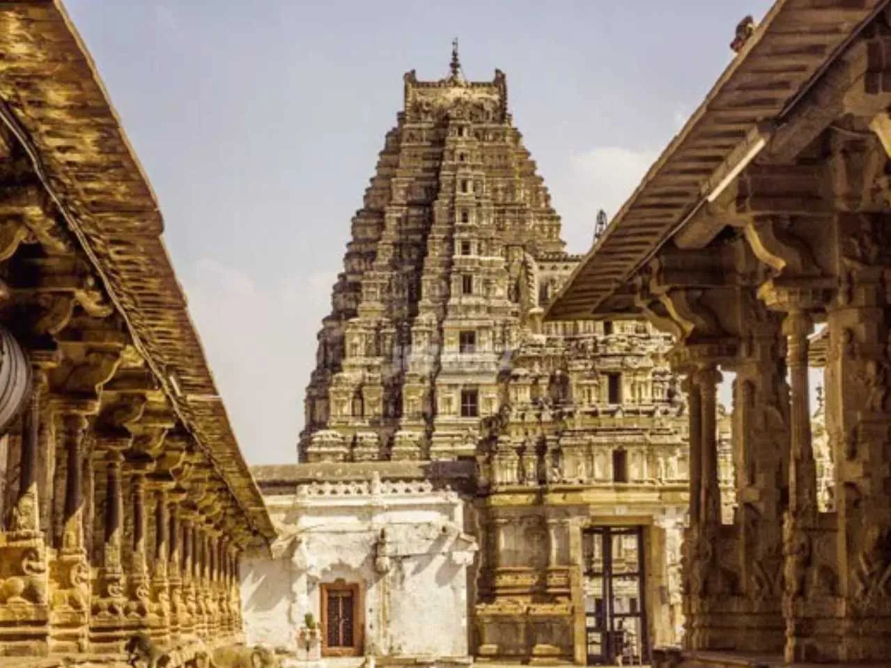 World Heritage Site Virupaksha Temple Hampi