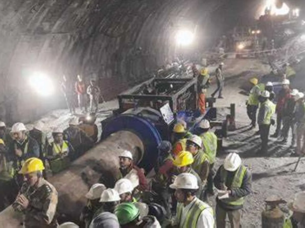 Silkyara tunnel rescue operation