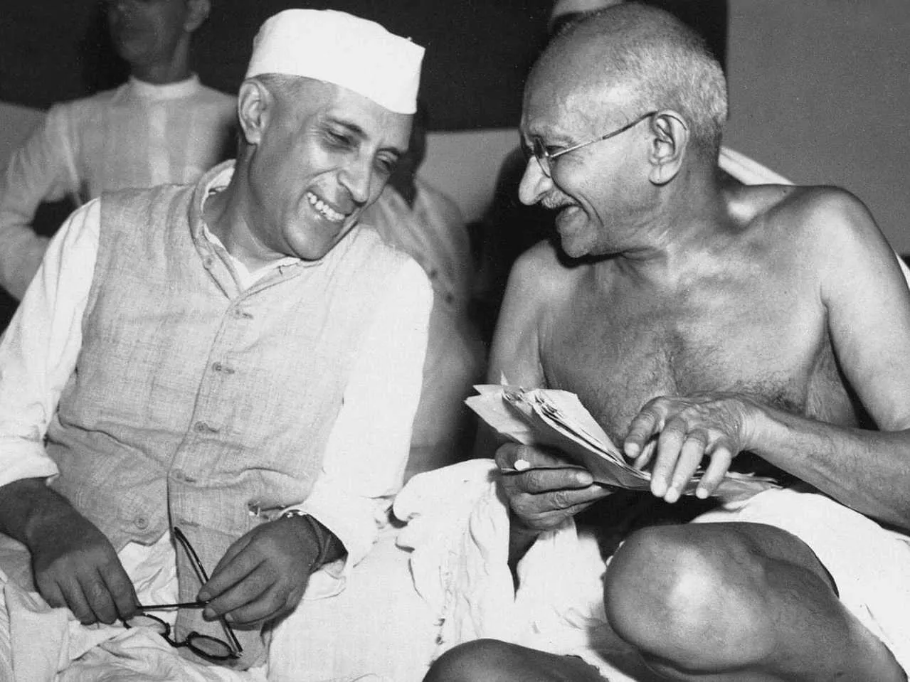 nehru and gandhiji
