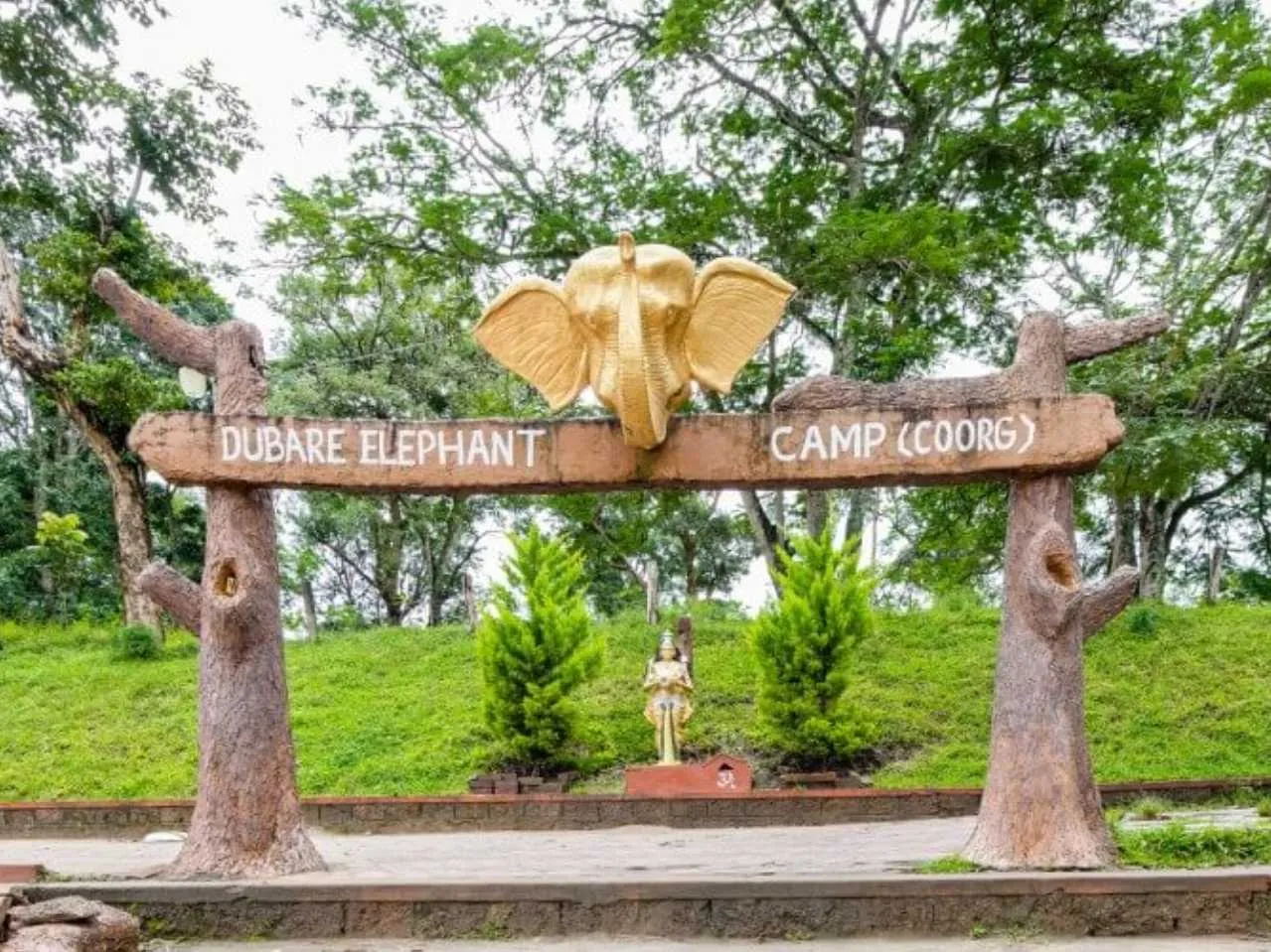 Dobare elephant camp Coorg