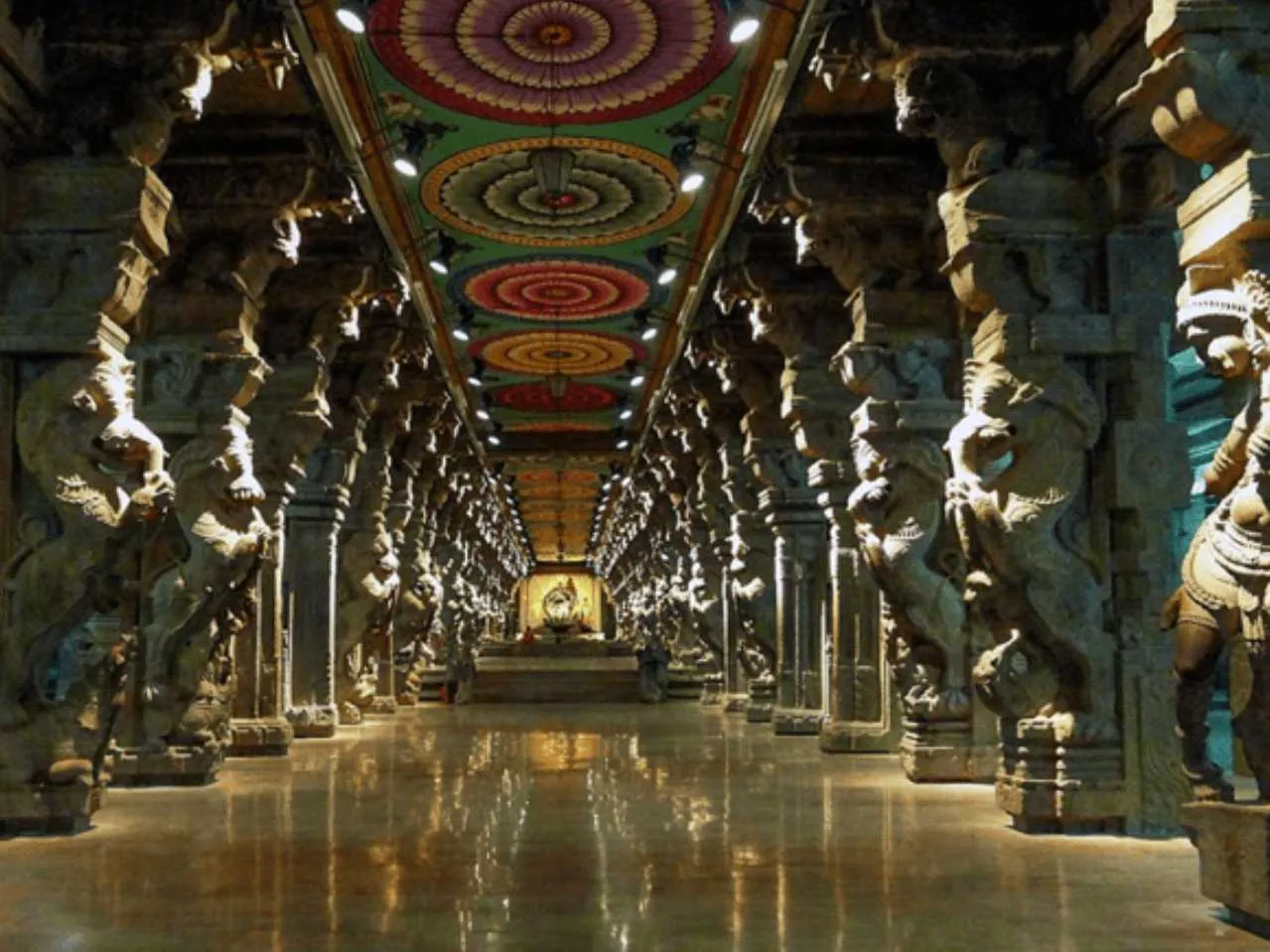 temple pillars