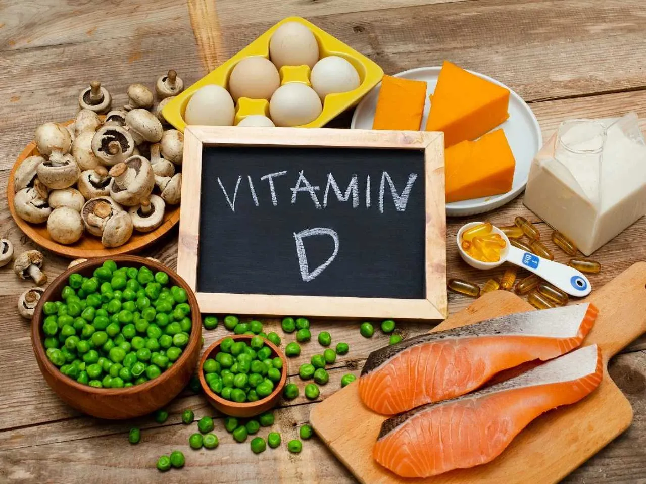 Vitamin D rich diet