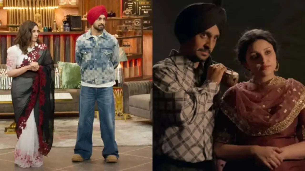 Praising Diljit's work, Kapil says that when you watch this film, you do not see Diljit anywhere, he only looks bright everywhere.