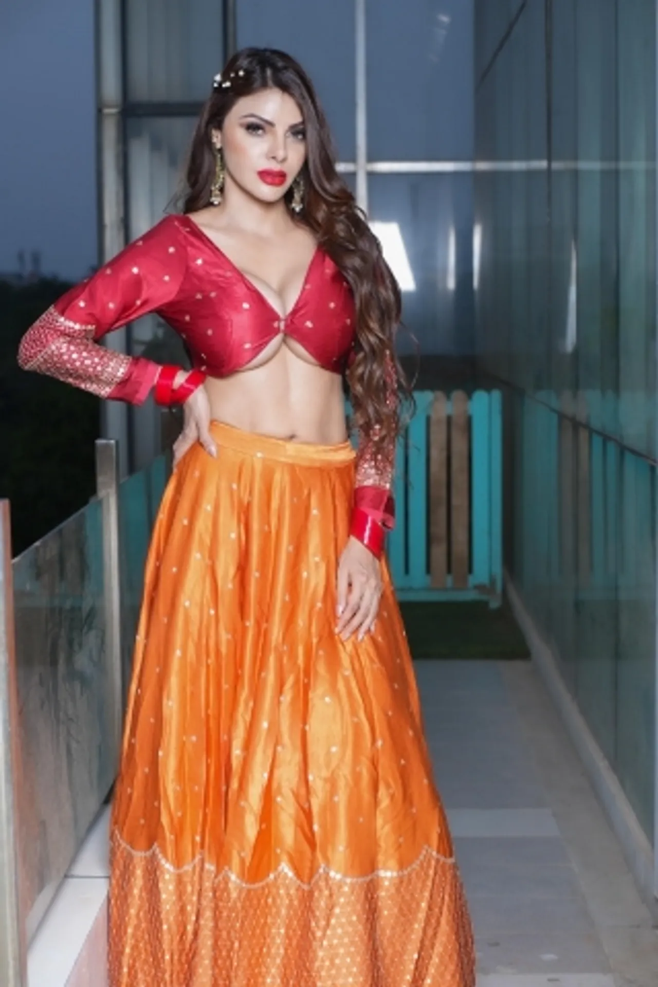 Sherlyn on Dual Roles in Paurashpur 3 Maharani Snehlata & Vishkanya