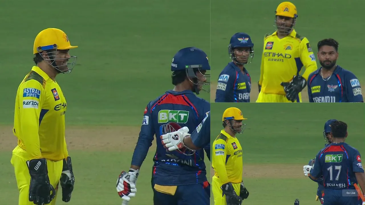 CSK vs LSG Fight 