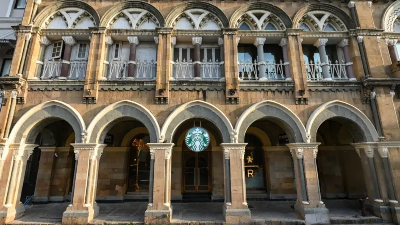 First starbucks store in India