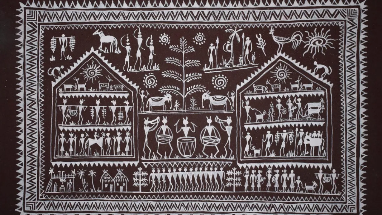 Lanjia Saura Painting